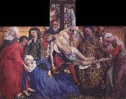 Rogier van der Weyden Korsnedtagningen Spain oil painting artist